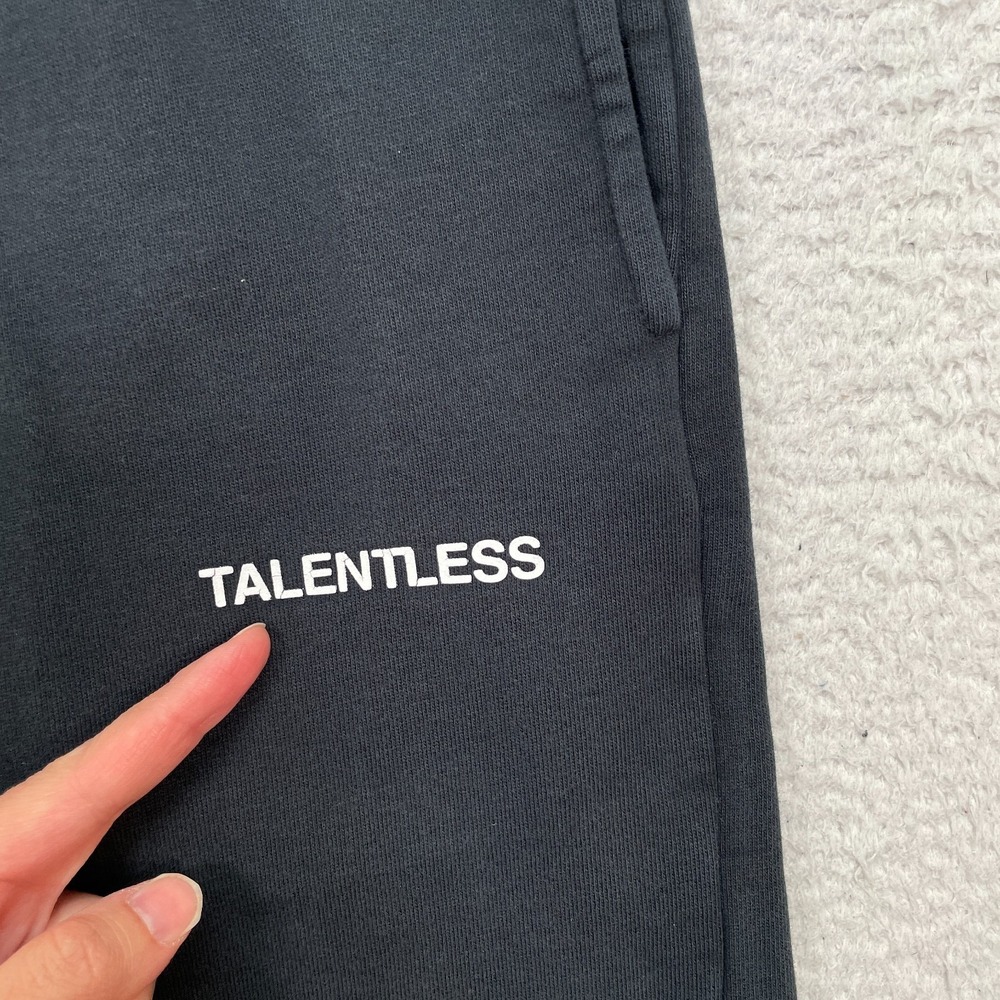 TALENTLESS Heavy Weight Sweatpants Men's Size Medium (Fits 30X30) Black - Picture 2 of 10